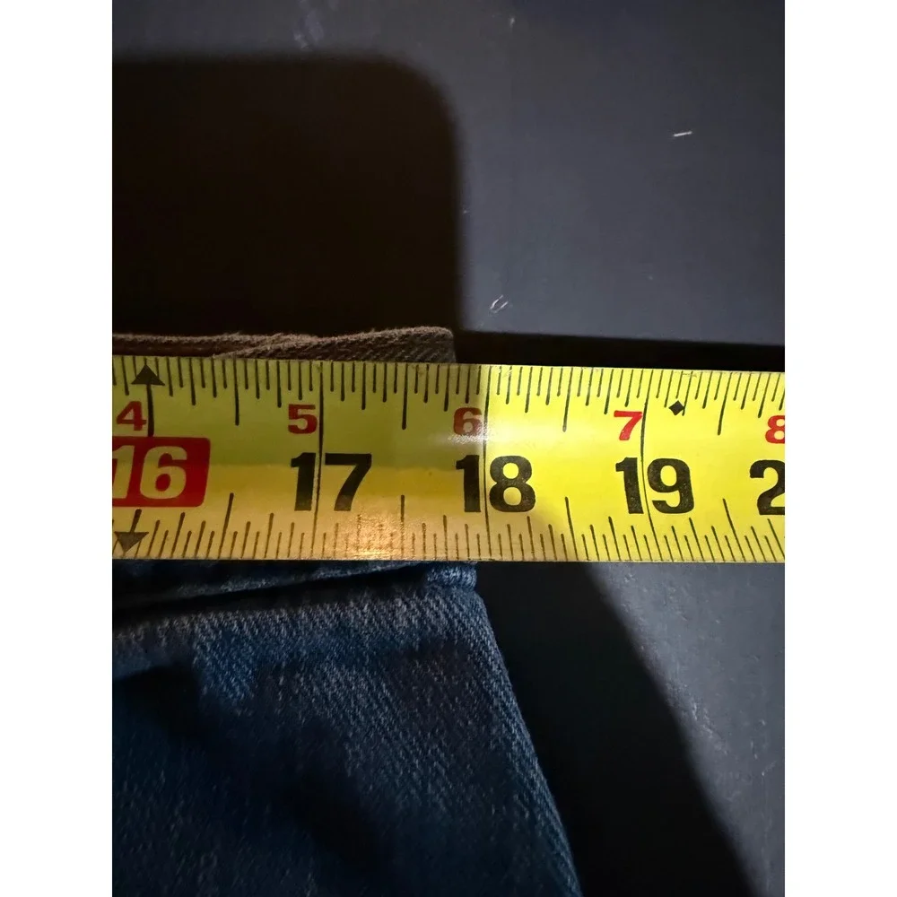 Levis 559 Relaxed Straight Jeans Mens 34x32 Blue Red Tab Y2K Denim
